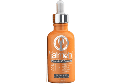 yalmeh naturals vegan antioxidant vitamin c serum to remove dark spots, sun spots, hyperpigmentation, and age spot treatment    