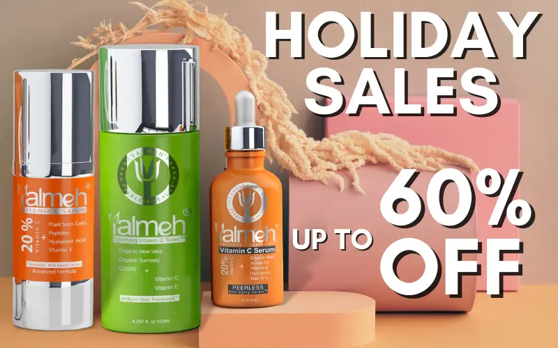 holiday sale, for vegan skincare